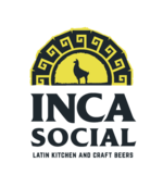 A logo of an animal with the word inca social underneath it.