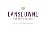 A logo of lansdowne resort and spa.